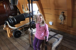 Rebecca Inside HMS Victory Rebecca Inside HMS Victory