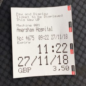 Amersham Hospital Parking